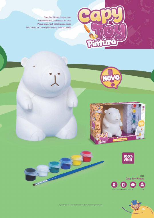 Capy Toy Pintura